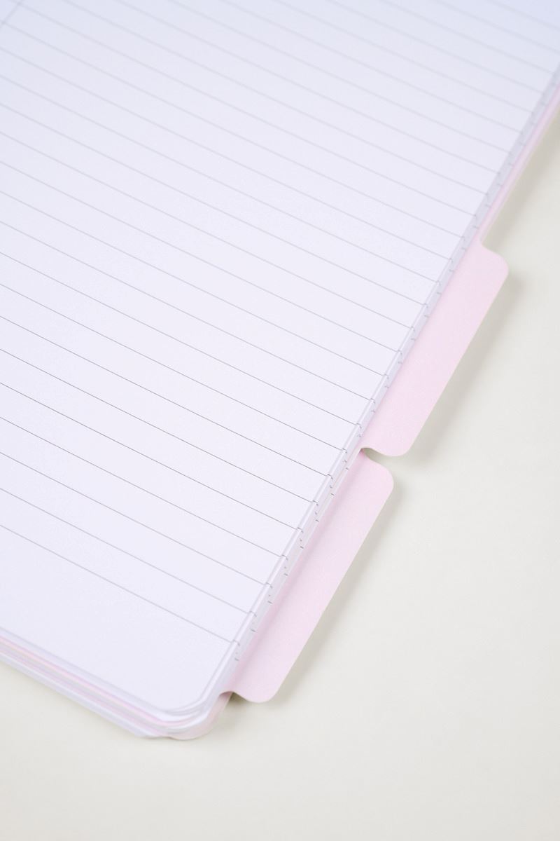 Registermärkmik a5 mitmevärviline/roosa - 4