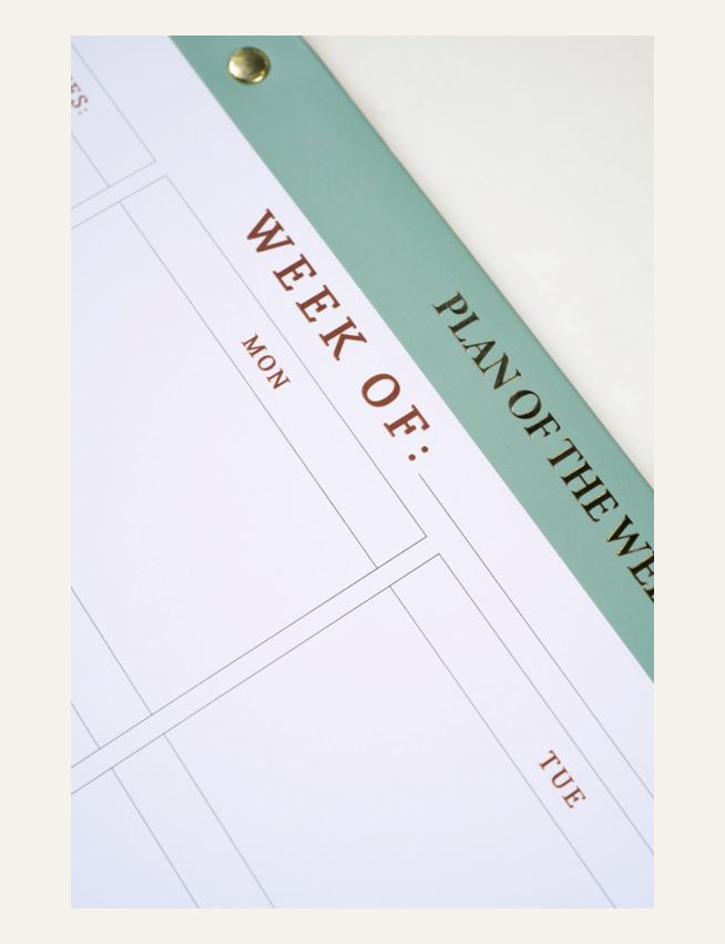 Nädala planeerija oliiviroheline - 3