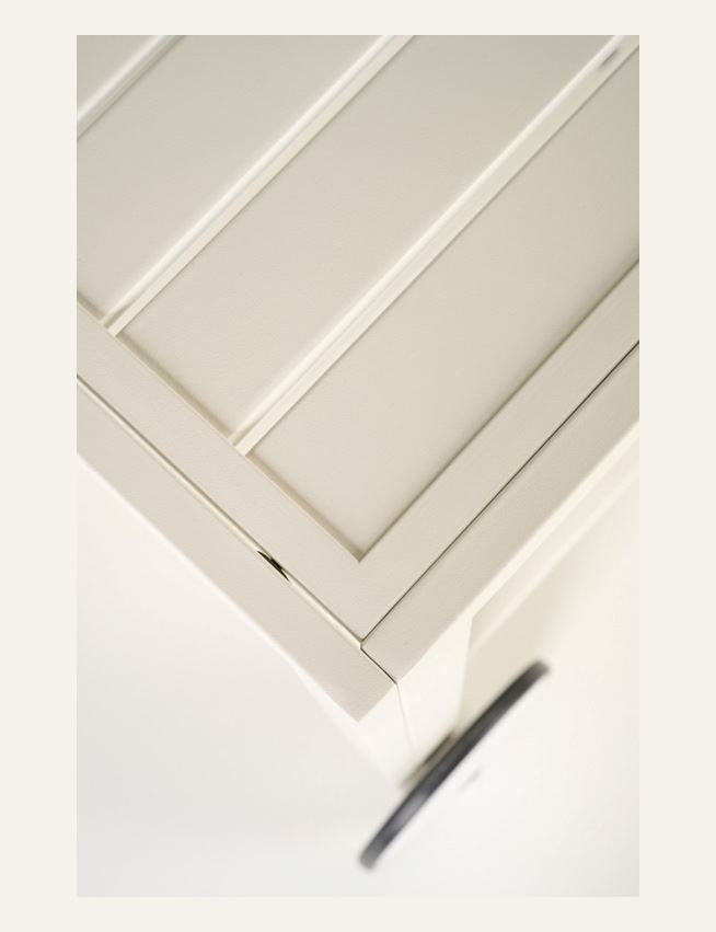 Ratastega riiul loodusvalge - 3