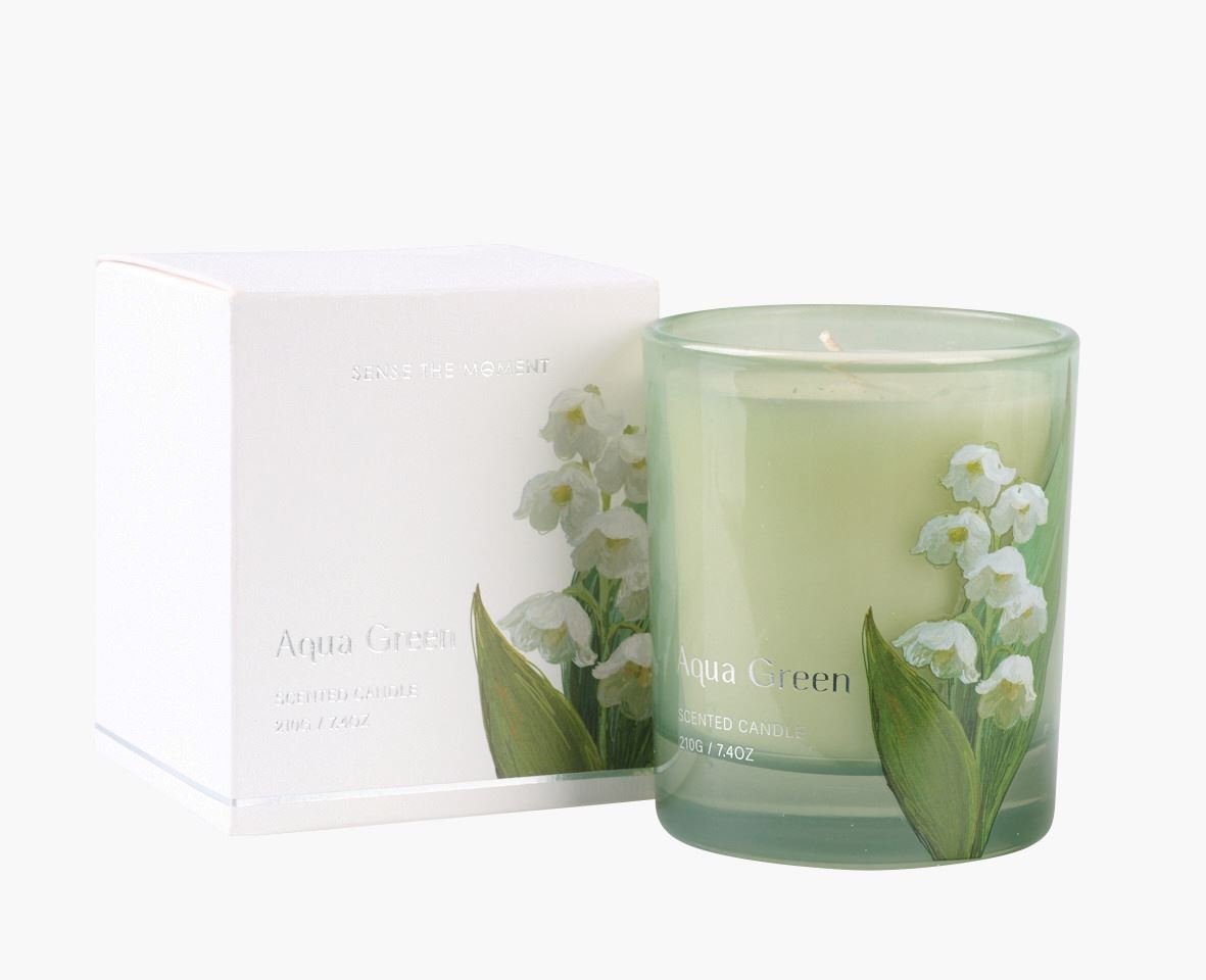 Lõhnaküünal mitmevärviline/roheline - 210 g mitmevärviline/roheline - 1