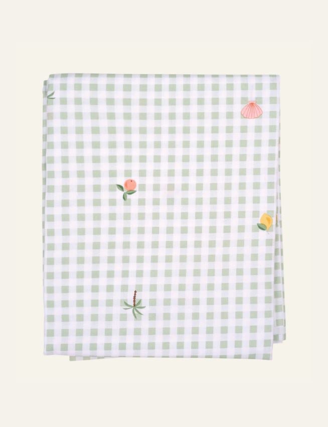 Vahatatud laudlina roheline - 2