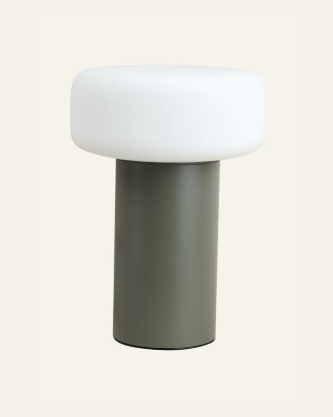 Patareitoitel valgusti keskmiselt roheline - ø14x11,7 cm keskmiselt roheline - 1