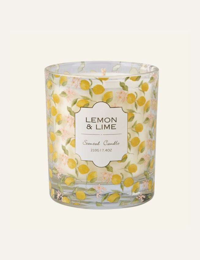 Lõhnaküünal mitmevärviline/kollane - 2