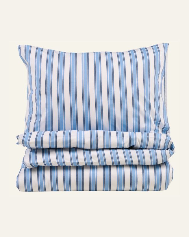 Voodipesukomplekt puuvillane sinine - 150x210 cm sinine - 1