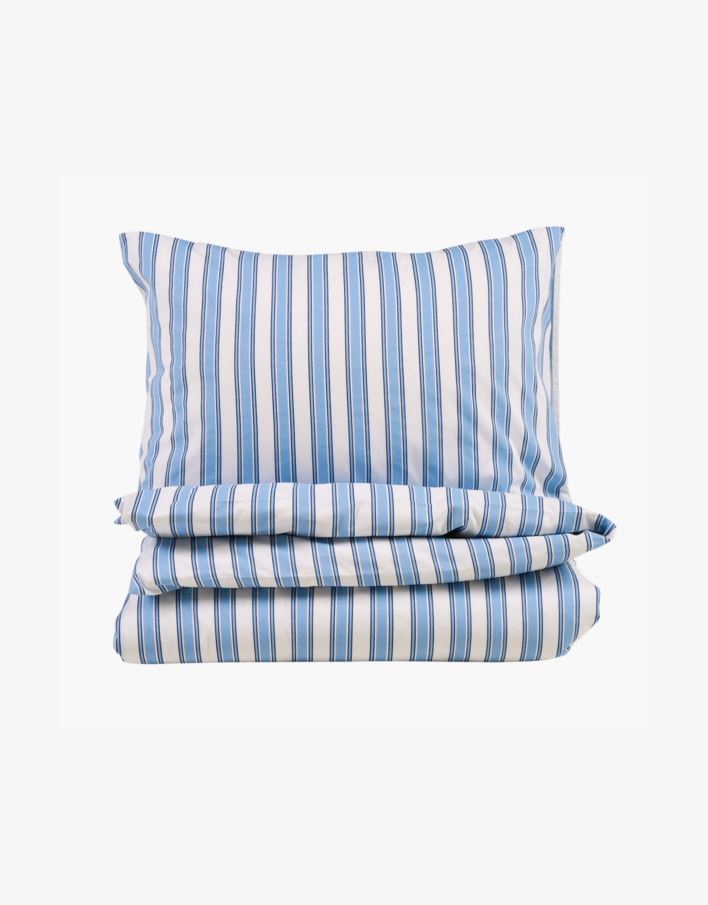 Voodipesukomplekt puuvillane sinine - 150x210 cm sinine - 1