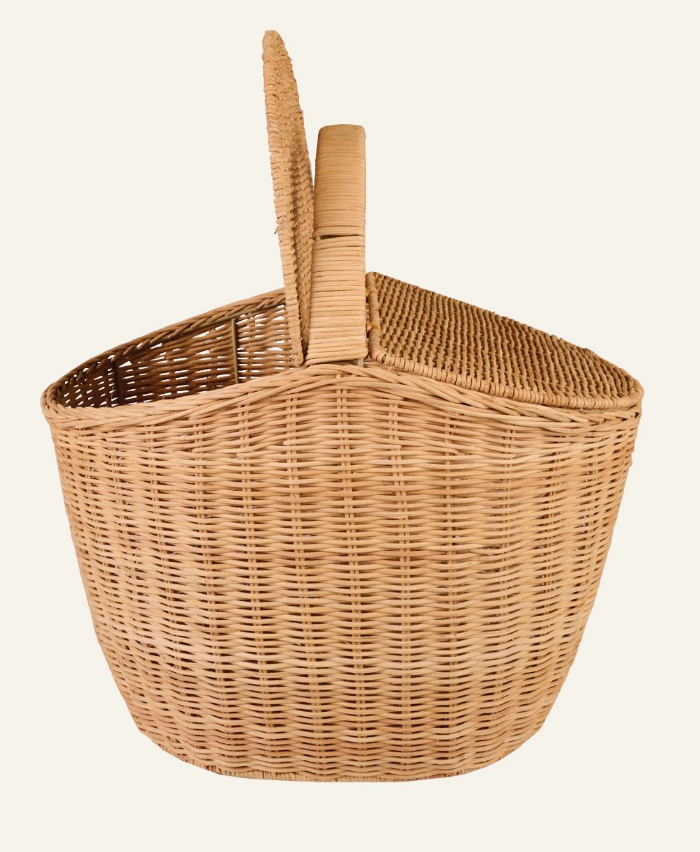 Piknikukorv naturaalne toon - 2