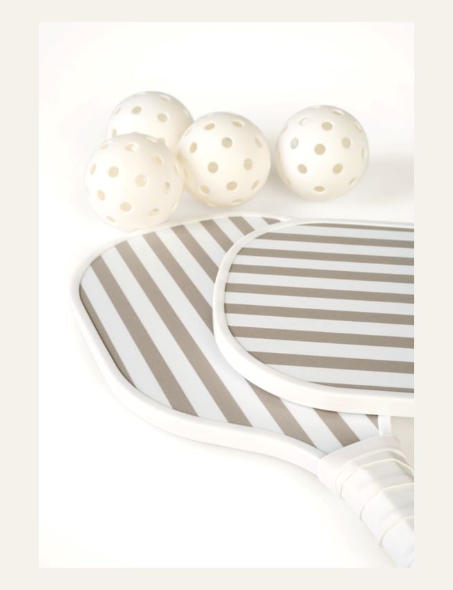 Pickleballi komplekt hele beige - 2