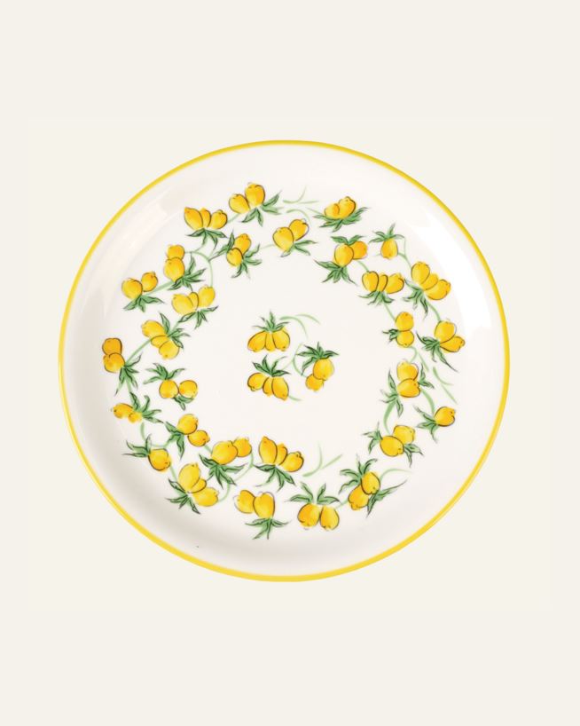 Taldrik kollane - ø23 cm kollane - 1