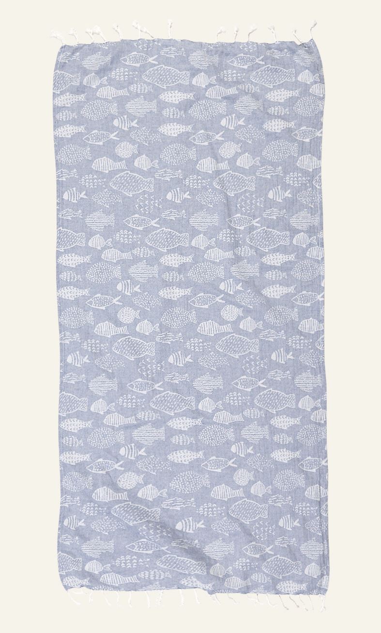 Vannirätik sinine - 70x150 cm sinine - 1