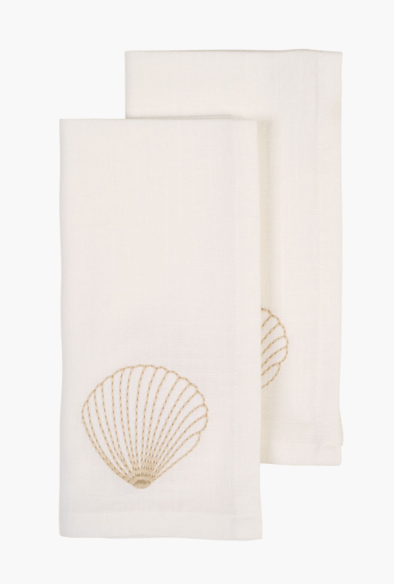 Kangast salvrätik 2tk           valge - 45x45 cm valge - 1