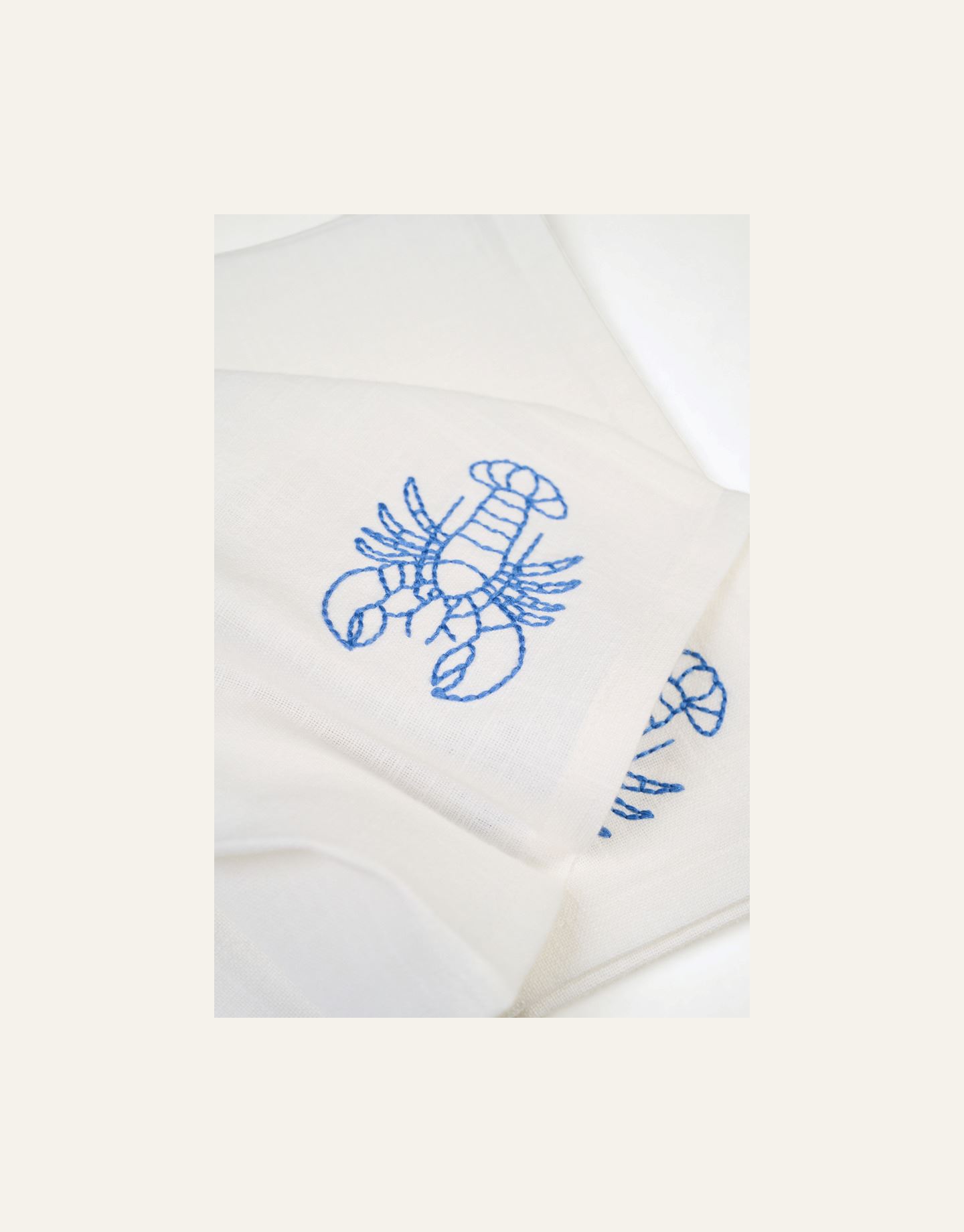 Kangast salvrätik 2tk valge - 2