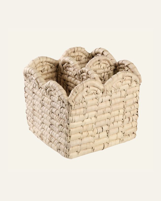 Söögiriistade korv naturaalne toon - 15x15x13 cm naturaalne toon - 1