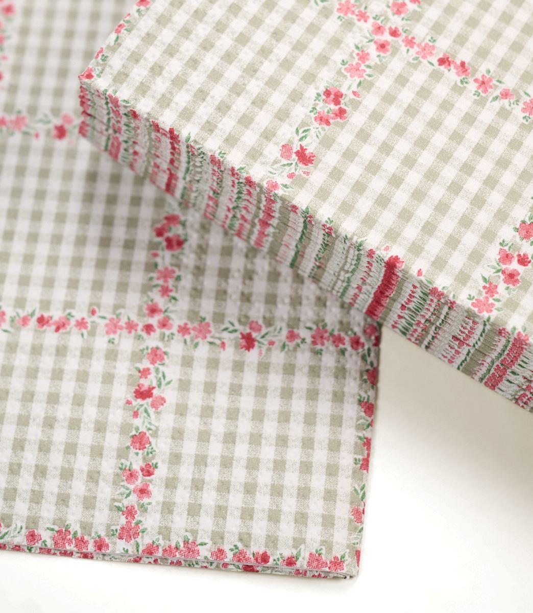 Pabersalvrätikud mitmevärviline/roosa - 2