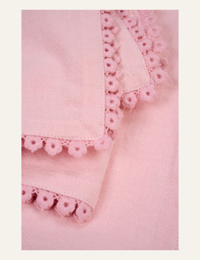 Kangast salvrätik 2tk roosa - 2