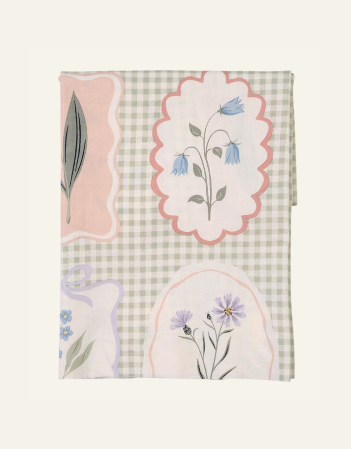 Vahatatud laudlina roheline - 2