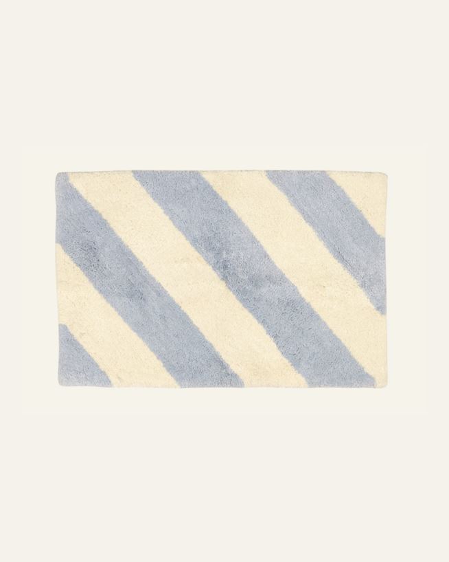 Vannitoamatt mitmevärviline/sinine - 50x80 cm mitmevärviline/sinine - 1