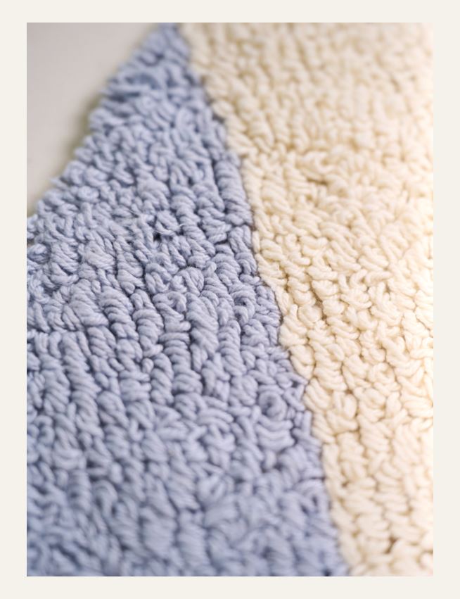 Vannitoamatt mitmevärviline/sinine - 2