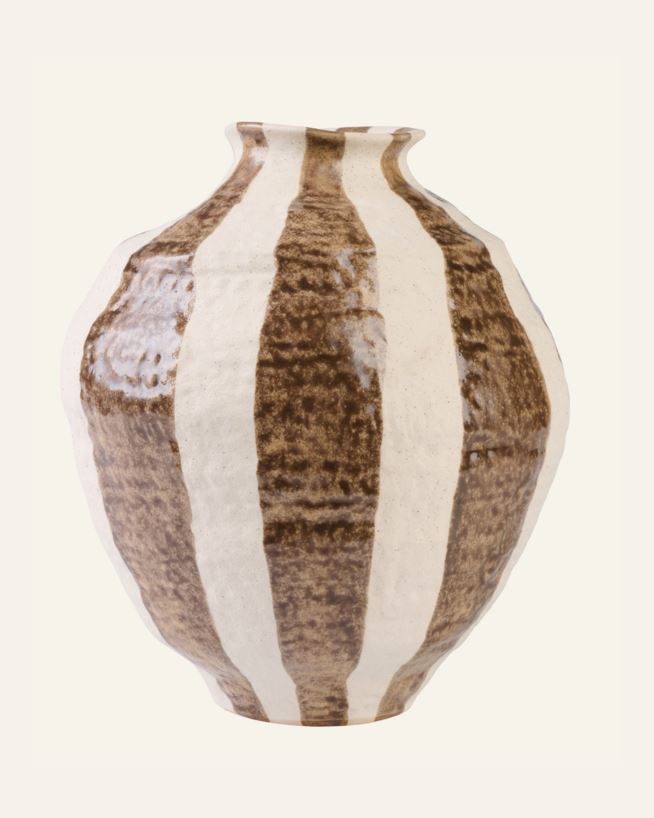 Vaas mitmevärviline/pruun - 18x17x20,7 cm mitmevärviline/pruun - 1