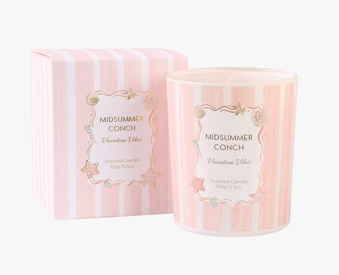 Lõhnaküünal mitmevärviline/roosa - 150 g mitmevärviline/roosa - 1