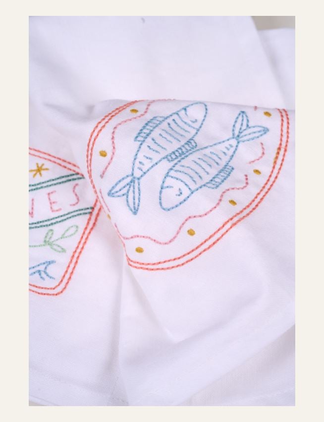 2 tk kangast salvrätik valge - 3