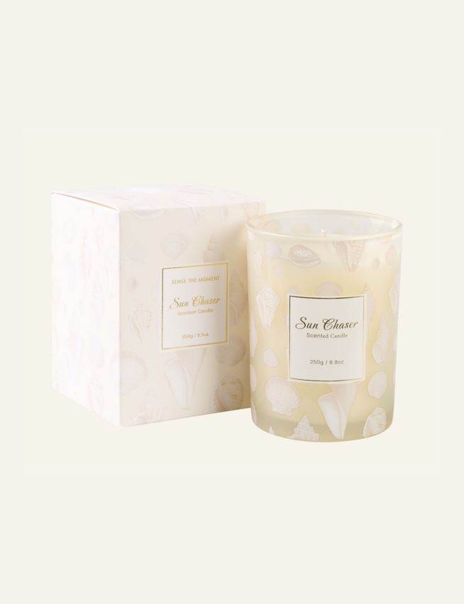 Lõhnaküünal mitmevärviline/beez - 2