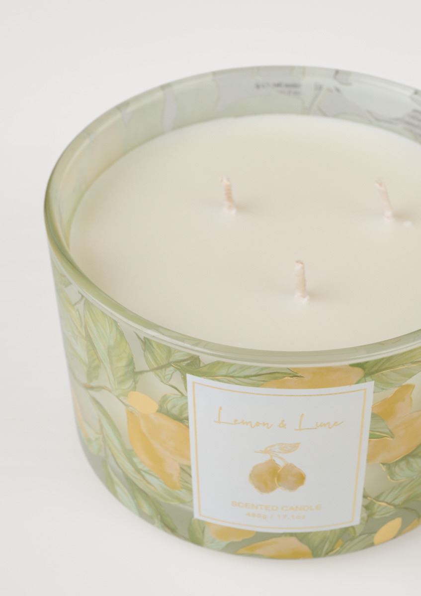 Lõhnaküünal mitmevärviline/kollane - 2