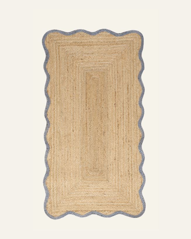 Džuutvaip sinakashall - 80x150 cm sinakashall - 1