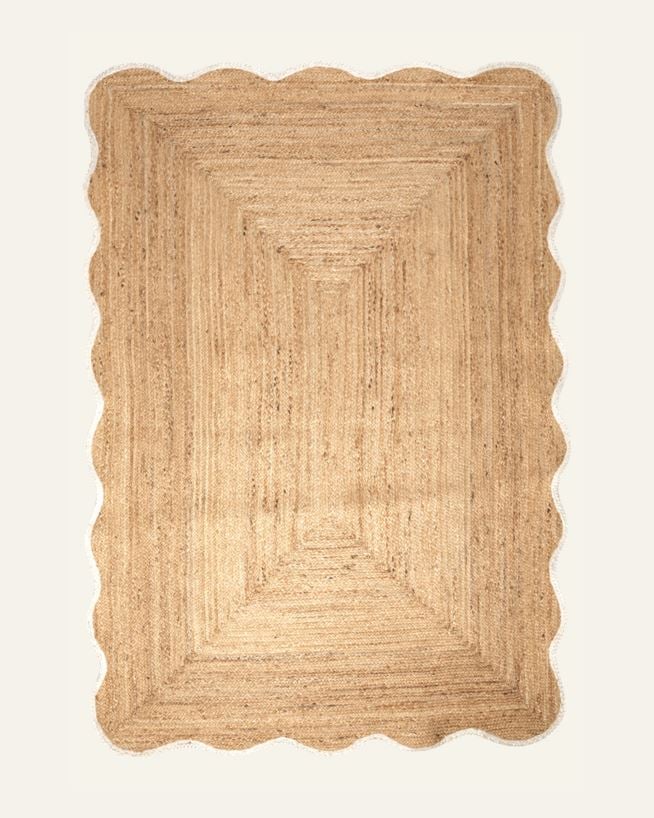 Džuutvaip loodusvalge - 160x230 cm loodusvalge - 1