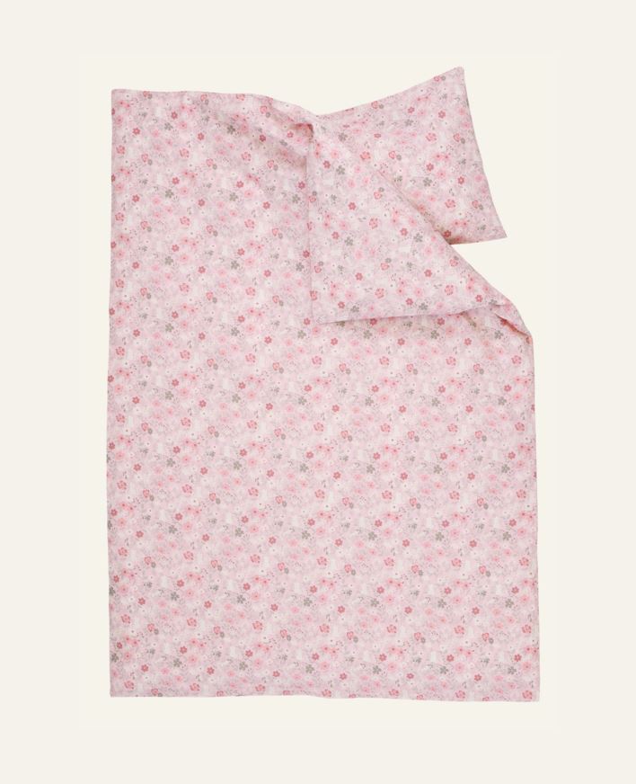 Beebi voodipesukomplekt roosa - 100x130 cm roosa - 1