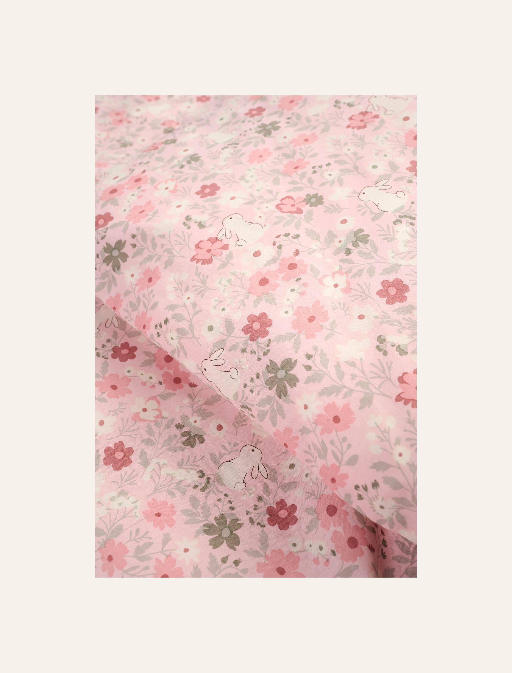 Beebi voodipesukomplekt roosa - 2