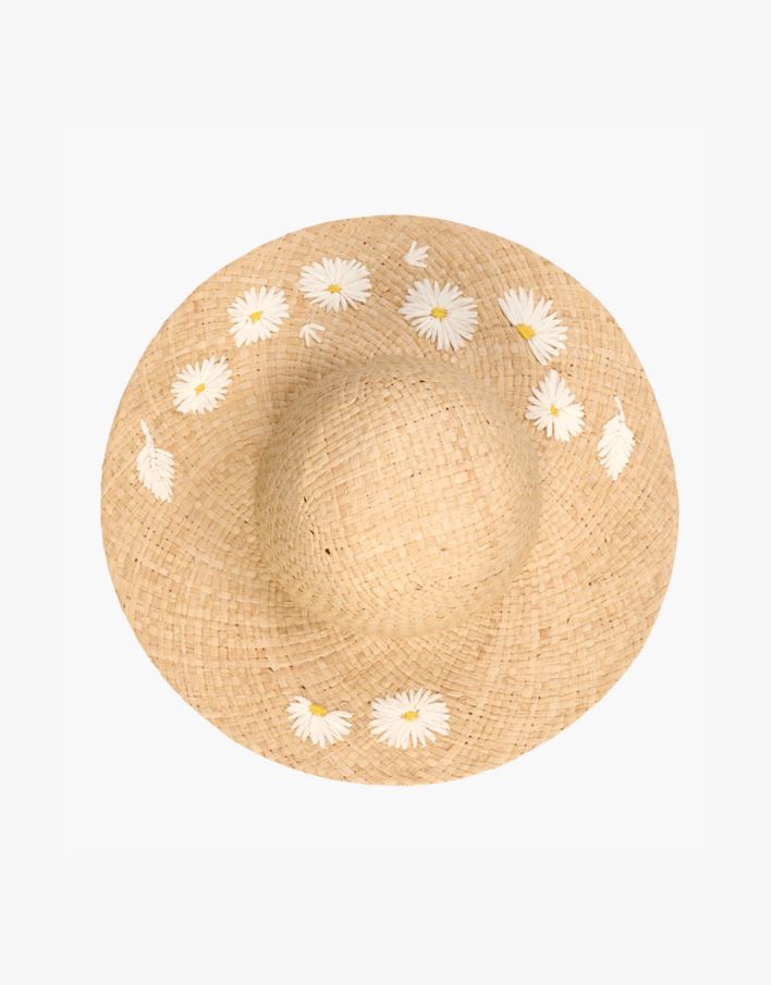 Õlgkübar naturaalne toon - 39x11 cm naturaalne toon - 1