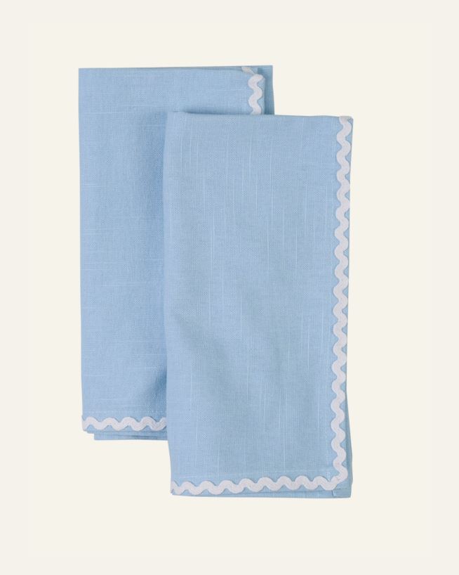 Kangast salvrätik 2tk hele sinine - 45x45 cm hele sinine - 1