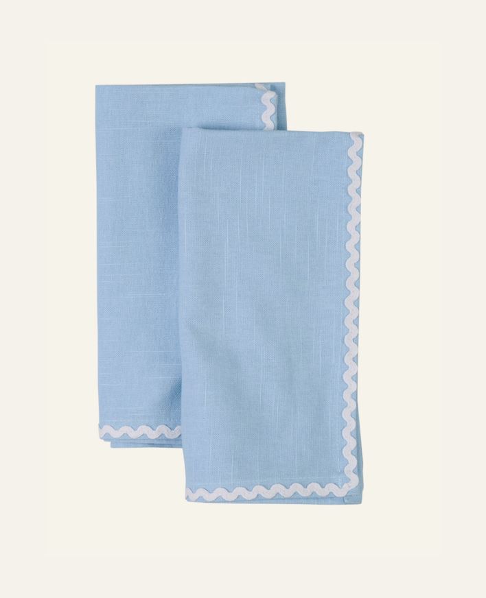 Kangast salvrätik 2tk hele sinine - 45x45 cm hele sinine - 1