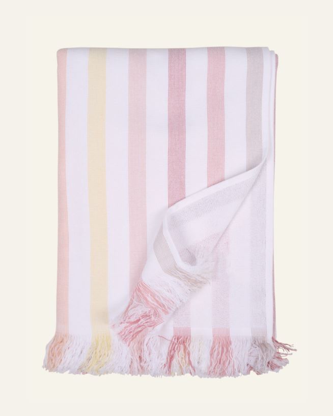 Vannirätik mitmevärviline/roosa - 75x150cm mitmevärviline/roosa - 1