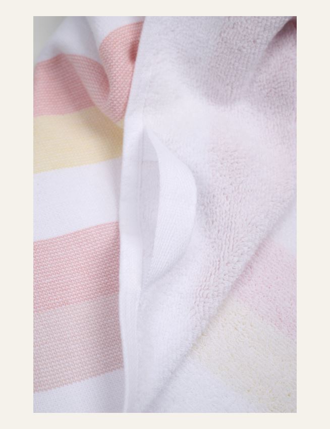 Rätik mitmevärviline/roosa - 2