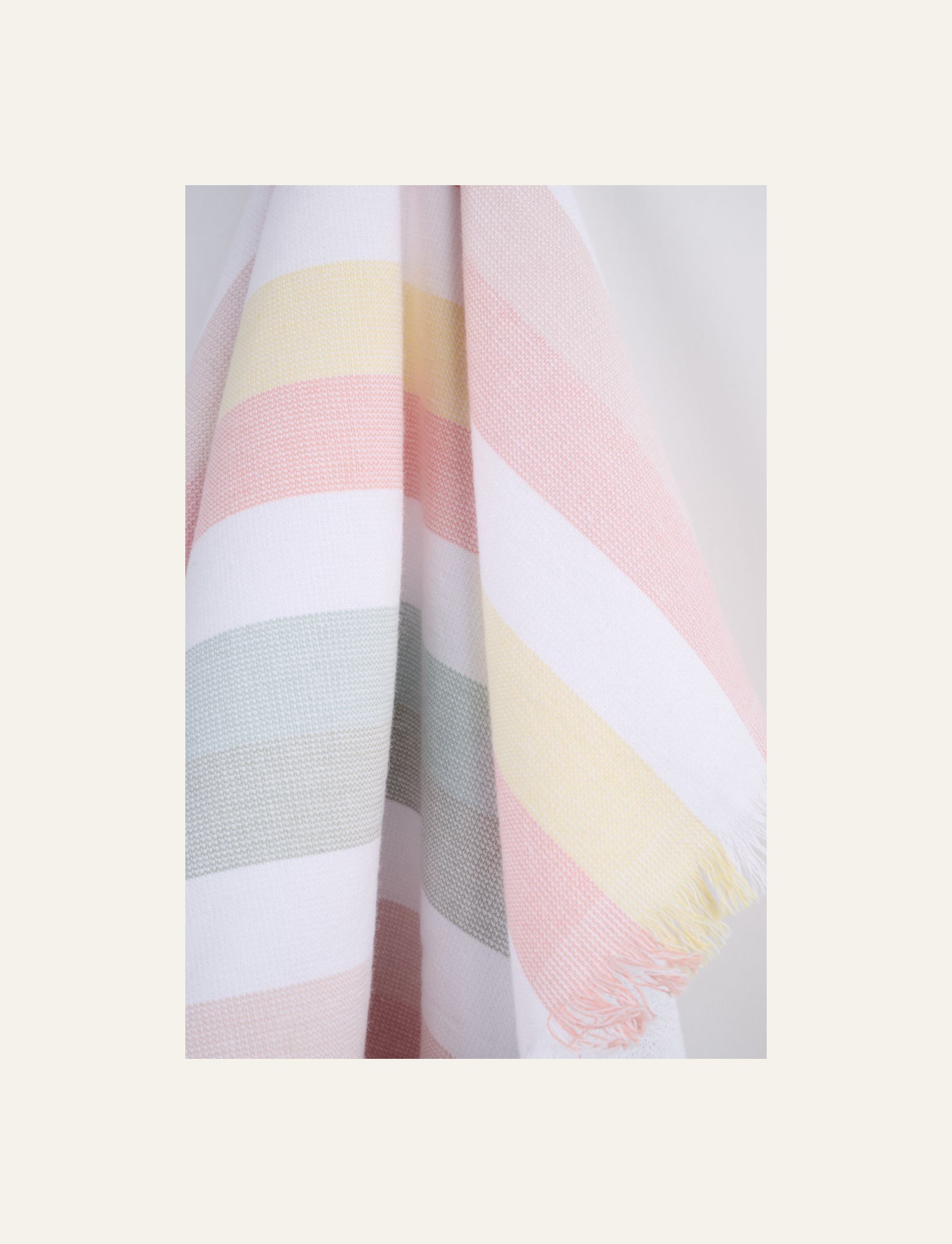 Rätik mitmevärviline/roosa - 3