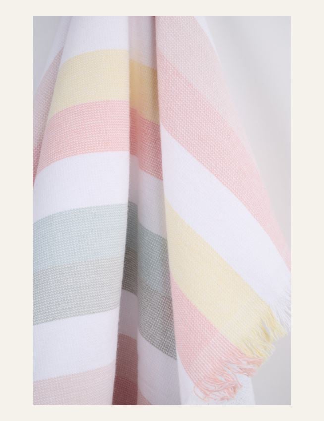 Rätik mitmevärviline/roosa - 3