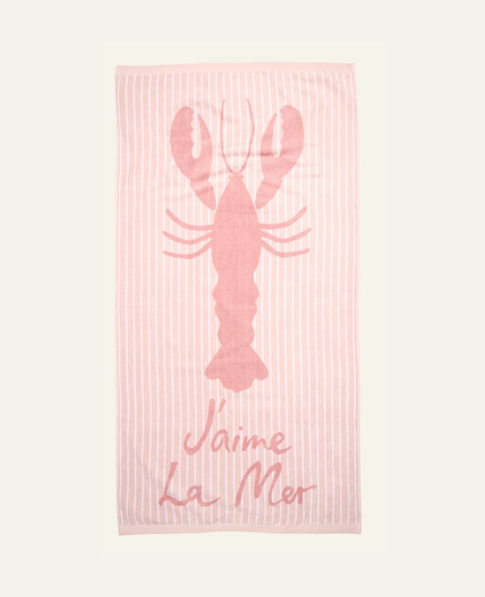 Vannirätik mitmevärviline/roosa - 75x150 cm mitmevärviline/roosa - 1