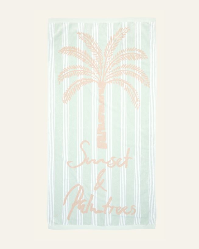 Vannirätik mitmevärviline/roheline - 75x150cm mitmevärviline/roheline - 1