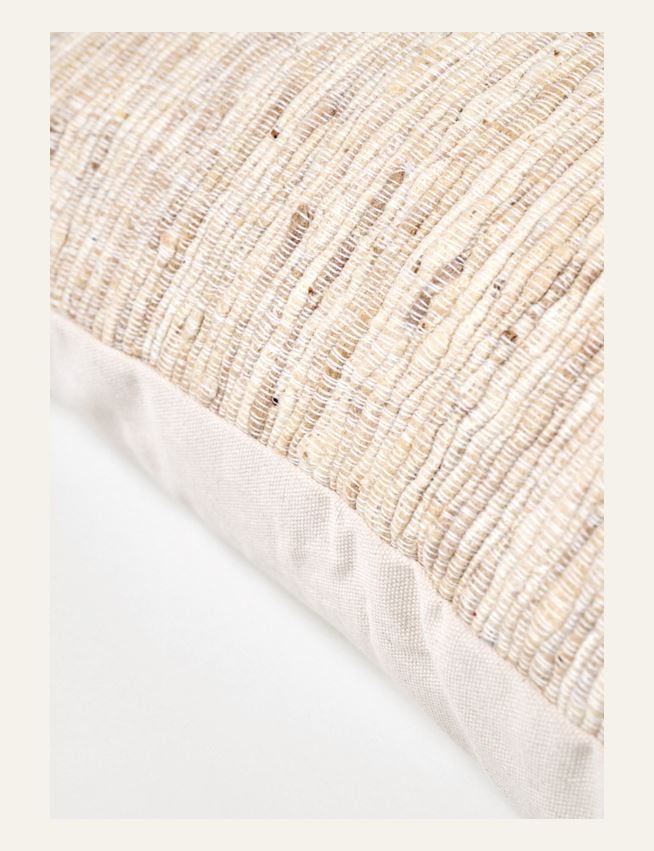 Dekoratiivpadja kate loodusvalge - 2