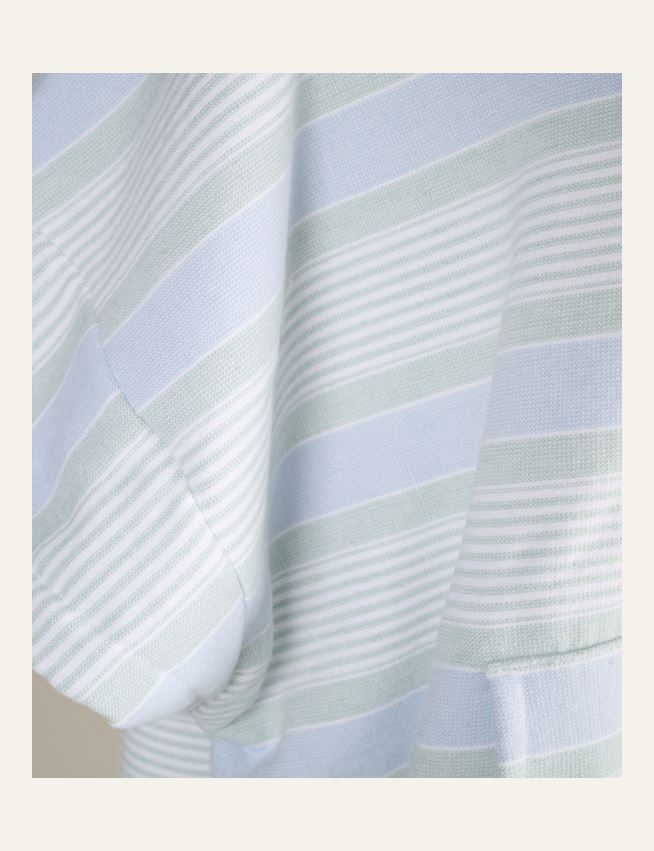 Pontšo mitmevärviline/roheline - 2