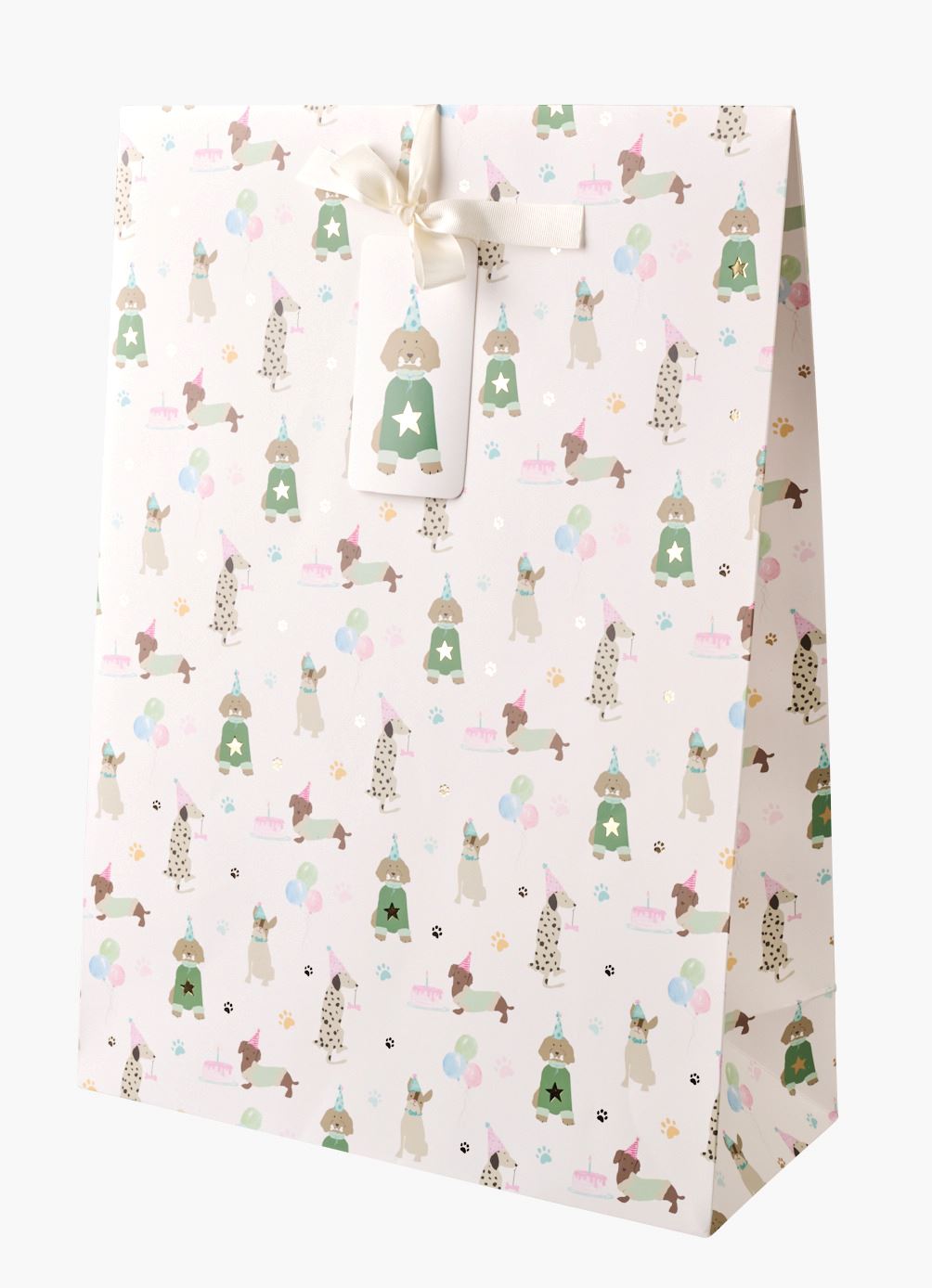 Kinkekott mitmevärviline/valge - 36x50x15 cm mitmevärviline/valge - 1