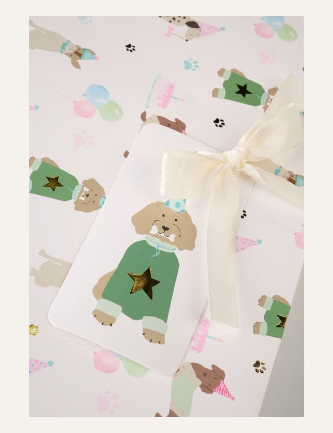 Kinkekott mitmevärviline/valge - 2