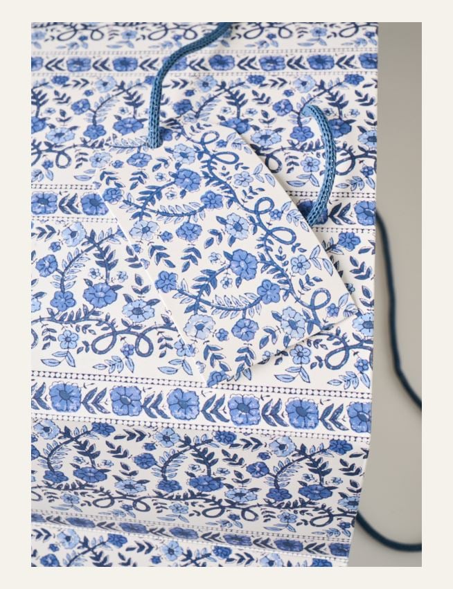 Kinkekott mitmevärviline/sinine - 2