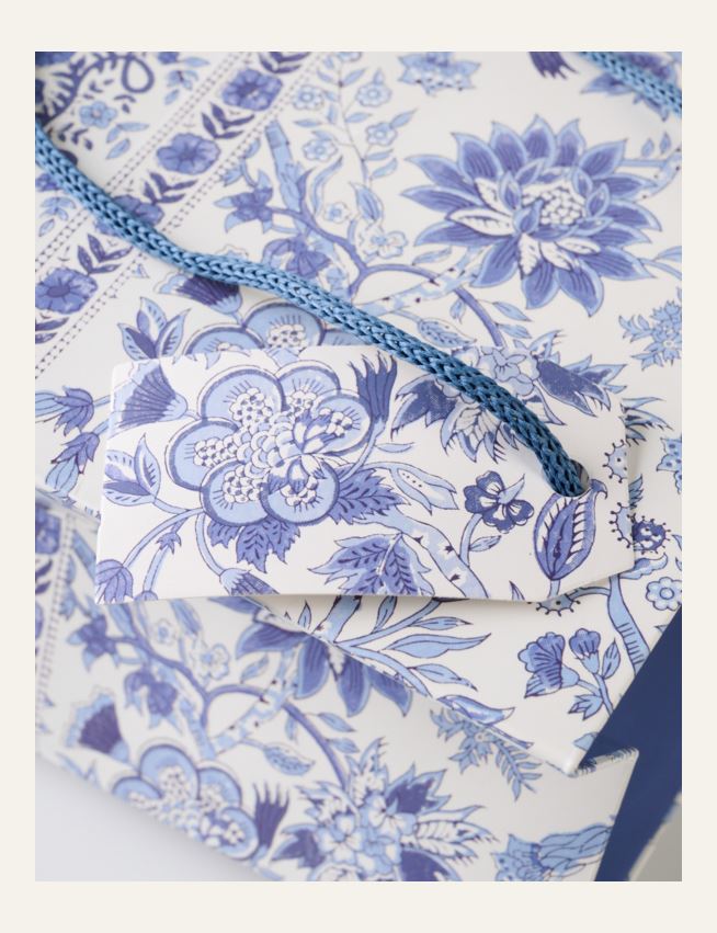 Kinkekott mitmevärviline/sinine - 2