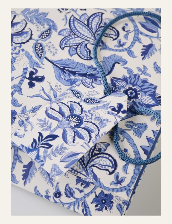 Kinkekott mitmevärviline/sinine - 2