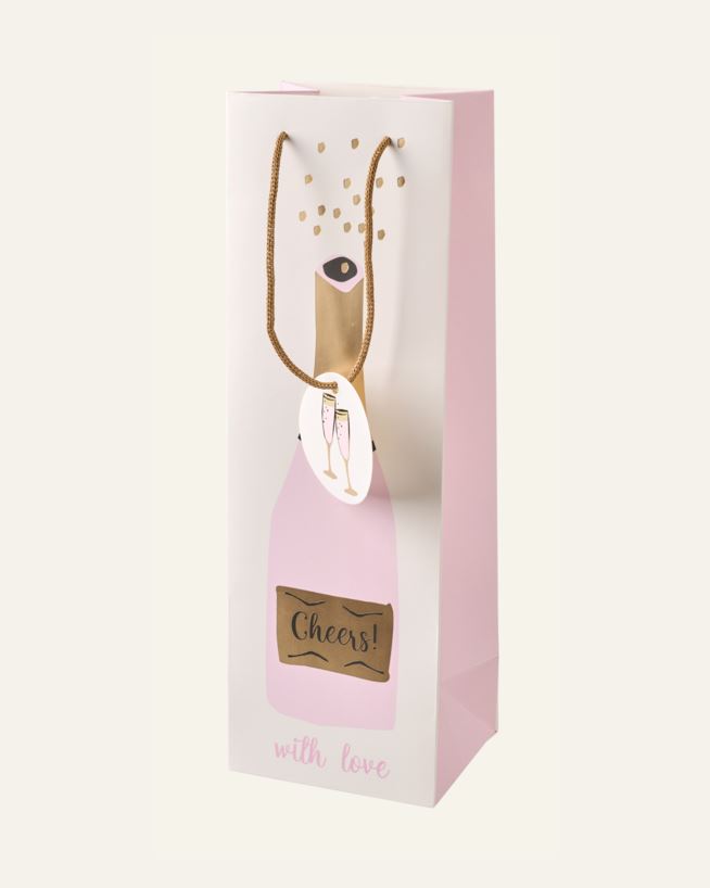 Pudelikott mitmevärviline/roosa - 12x36x10 cm mitmevärviline/roosa - 1