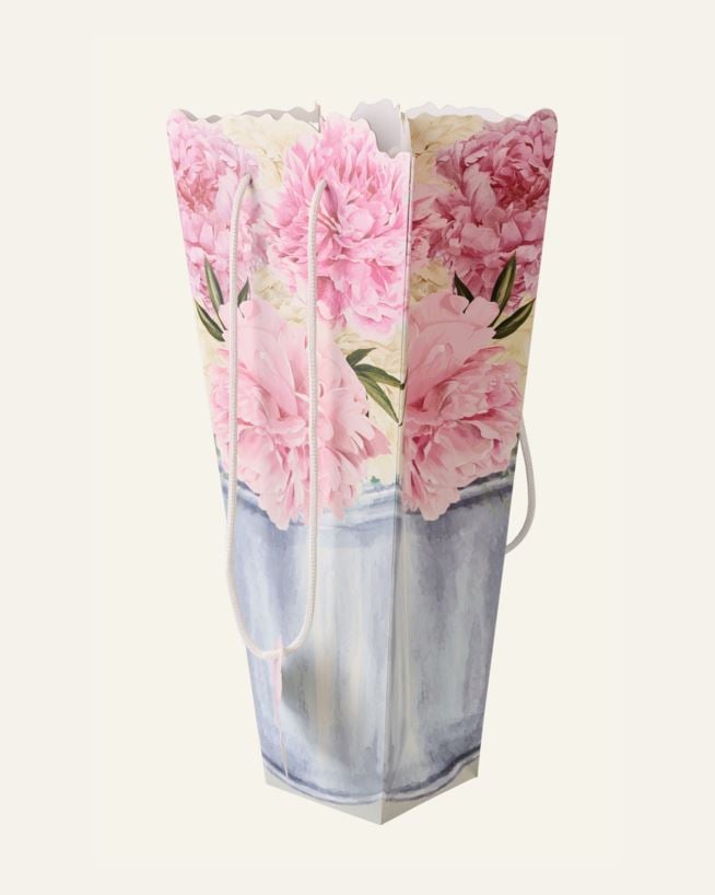 Lillekott mitmevärviline/roosa - 12x36x10 cm mitmevärviline/roosa - 1