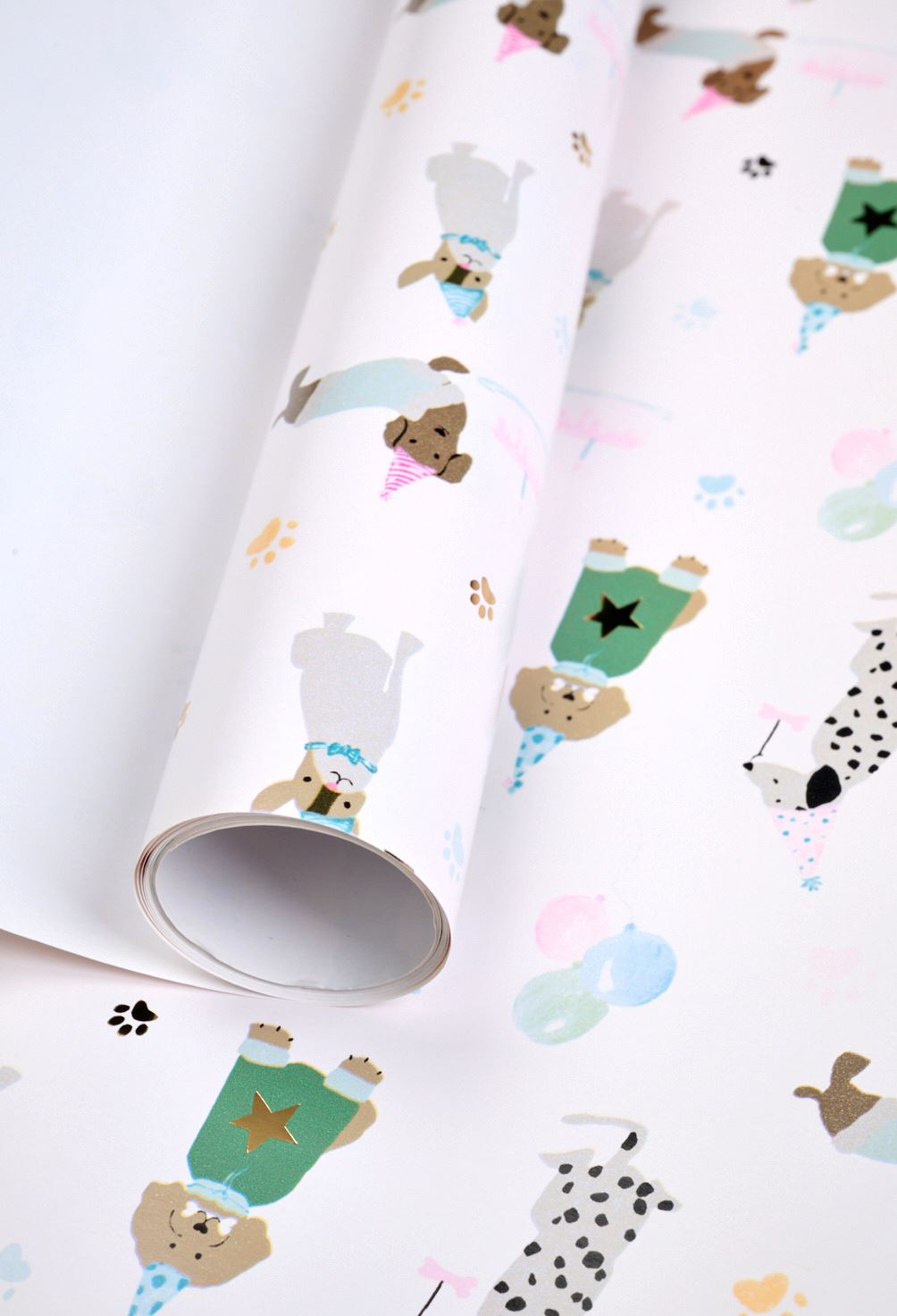 Kinkepaber mitmevärviline/valge - 2