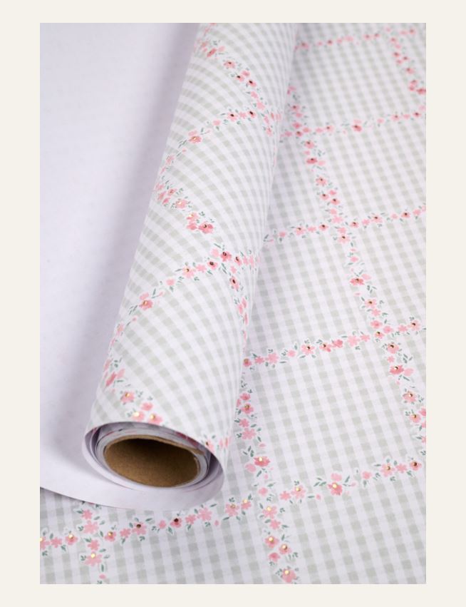 Kinkepaber mitmevärviline/roosa - 2